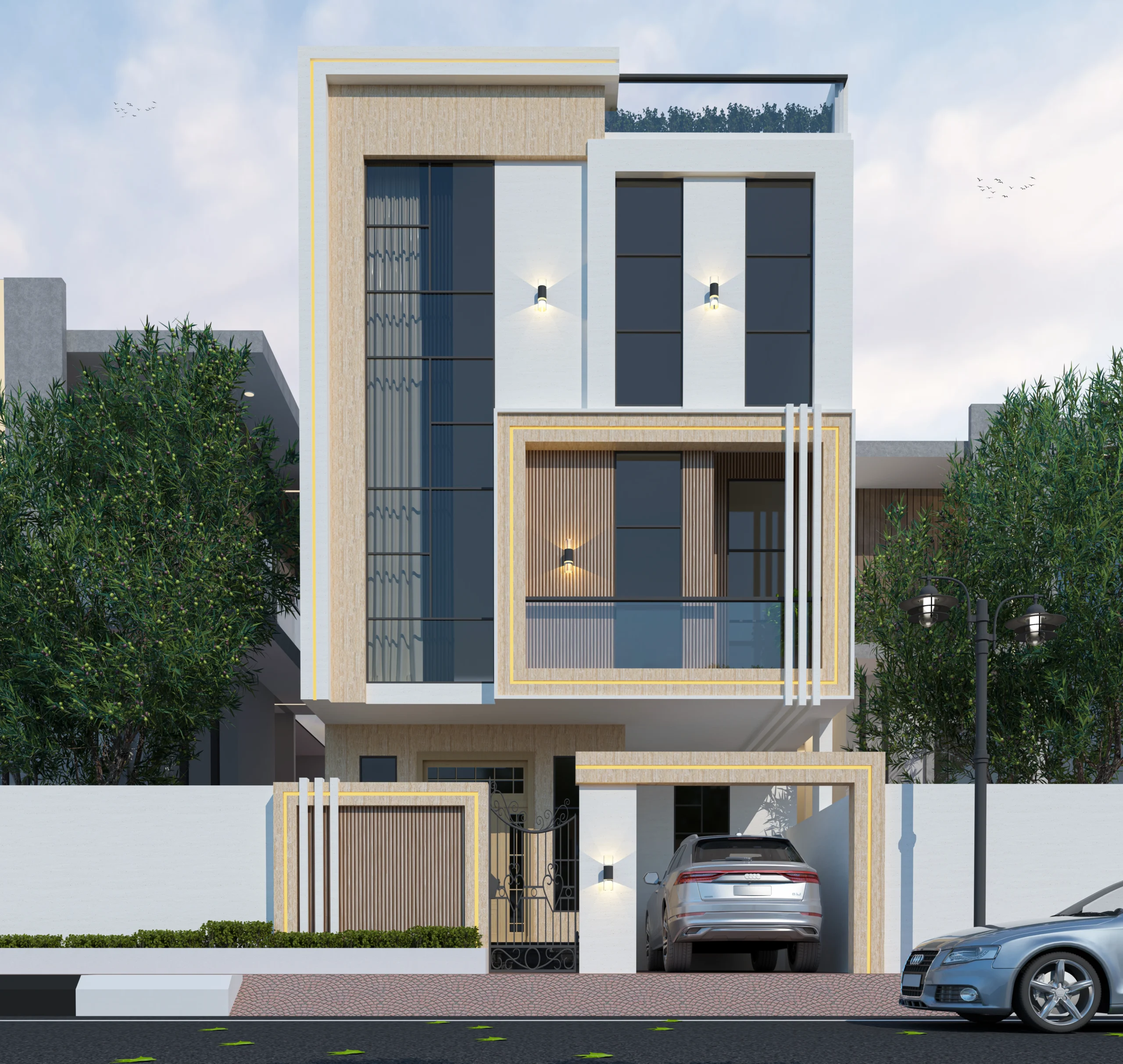 Town House G+2 3D